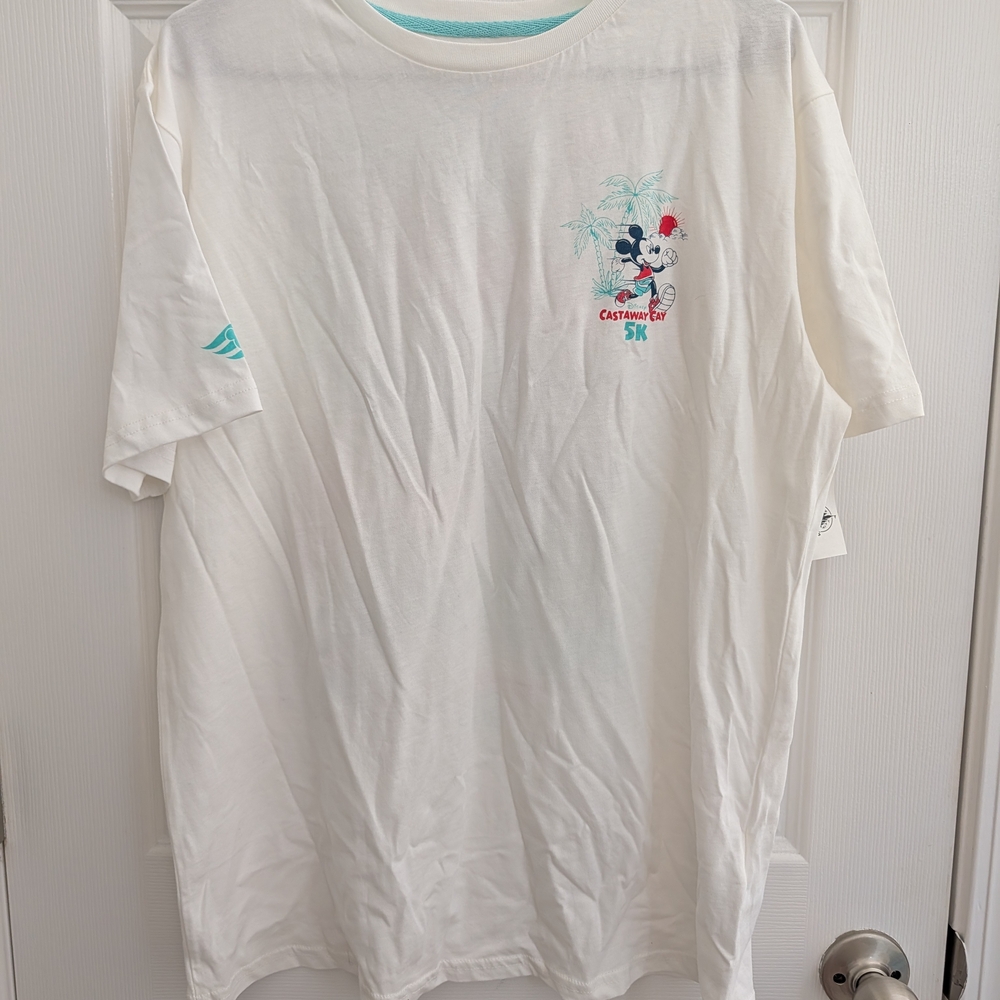 Disney Cruise Line Castaway Cay 5k Shirt Size M NWT